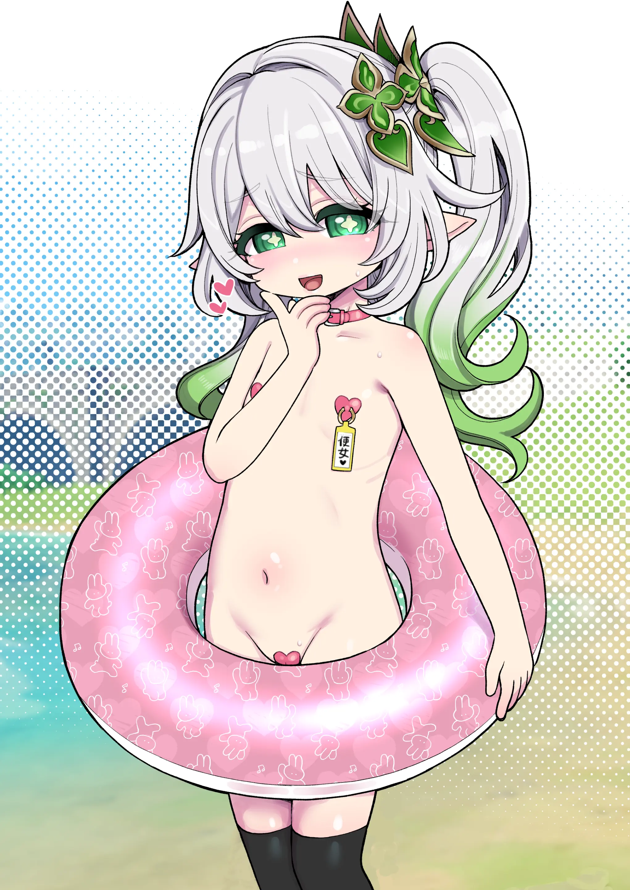 엄청 건방진 메스가키 나히다가 몬드에 3번 호수욕을 하러 왔을 때의 이야기